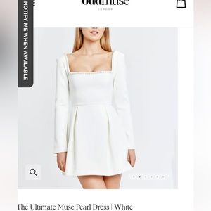 Brand new with tags Odd Muse London Ultimate Muse Pearl Dress